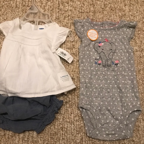 Baby Girl 0-3 Months 3 piece Bundle Set - Picture 1 of 4